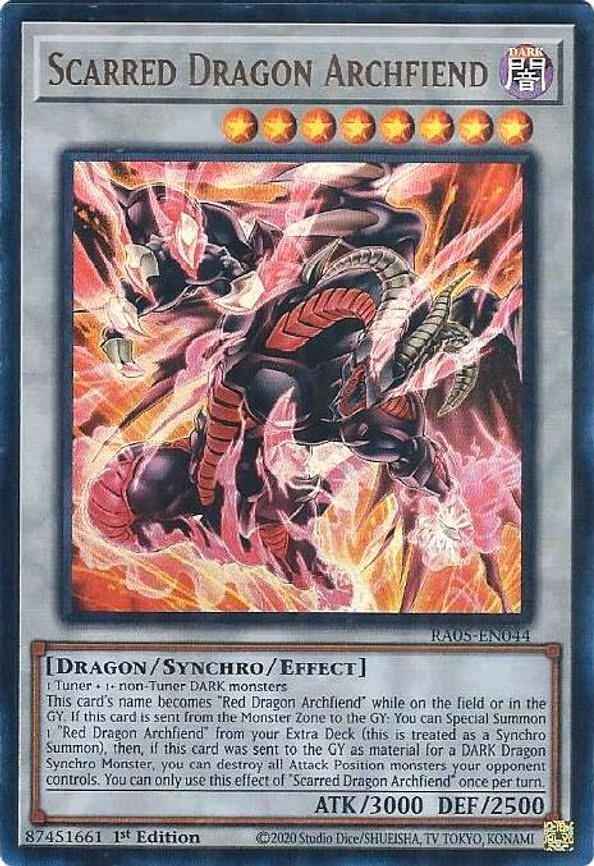 Scarred Dragon Archfiend