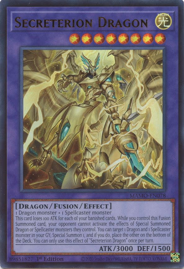 Secreterion Dragon - Ultra Rare (MAMO-EN078)