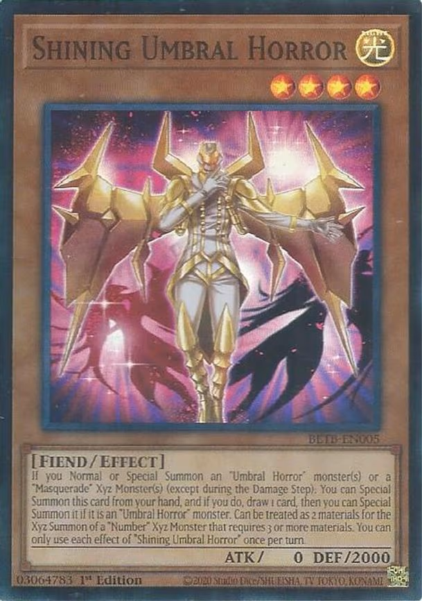 Shining Umbral Horror - Super Rare (BETB-EN005)