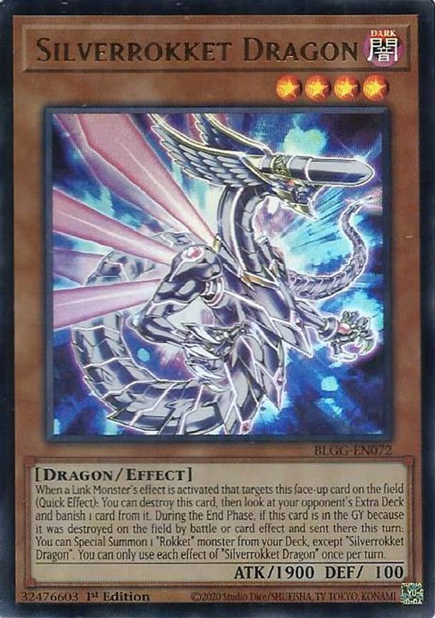 Silverrokket Dragon - Ultra Rare (BLGG-EN072)