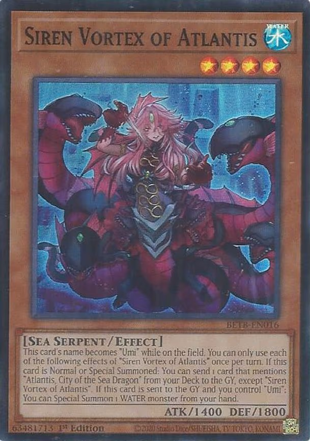 Siren Vortex of Atlantis - Super Rare (BETB-EN016)