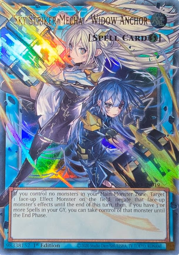 Sky Striker Mecha - Widow Anchor - Ultra Rare (MAMO-EN019)
