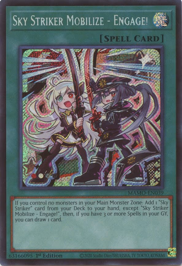 Sky Striker Mobilize - Engage! - Secret Rare (MAMO-EN039)