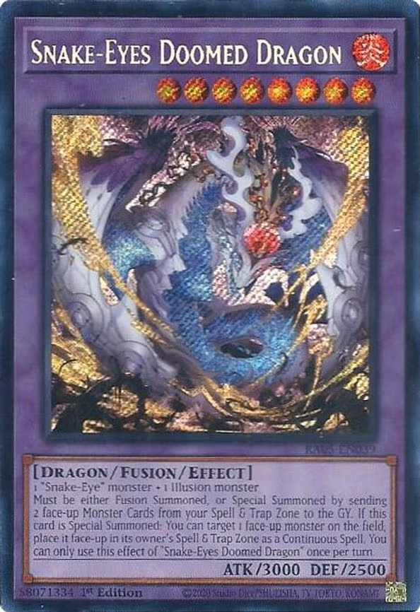 Snake-Eyes Doomed Dragon