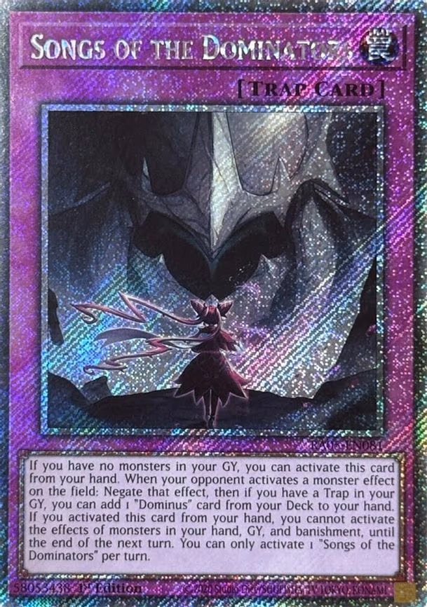 Songs of the Dominators