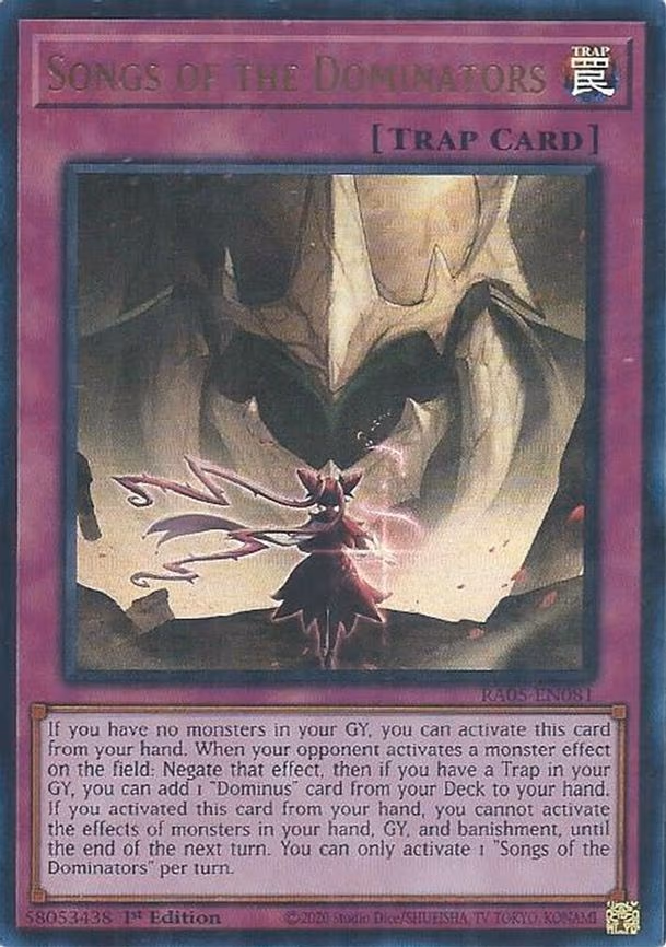 Songs of the Dominators