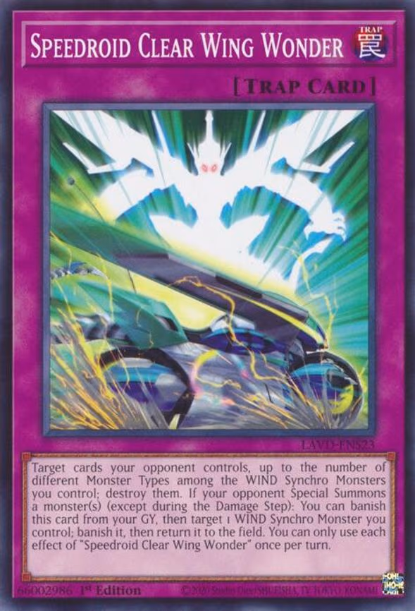Speedroid Clear Wing Wonder - Common (LAVD-ENS23)