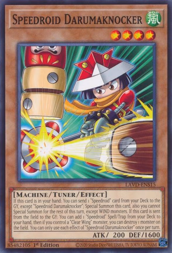 Speedroid Darumaknocker - Common (LAVD-ENS15)