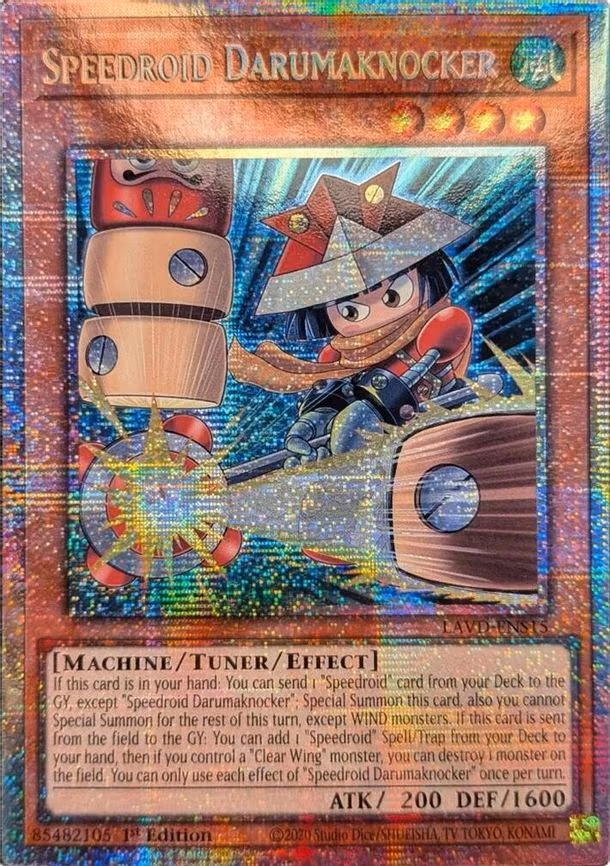 Speedroid Darumaknocker - Starlight Rare (LAVD-ENS15)