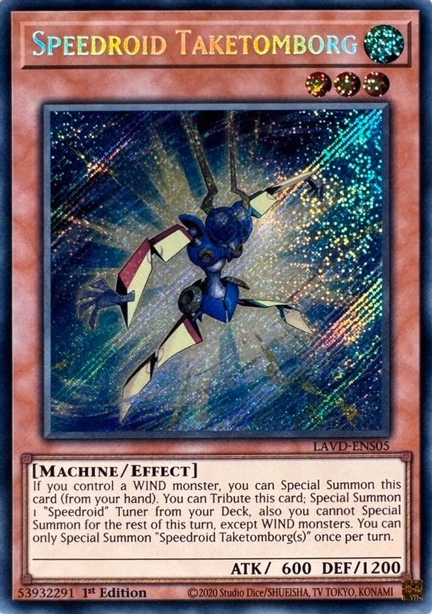 Speedroid Taketomborg - Secret Rare (LAVD-ENS05)