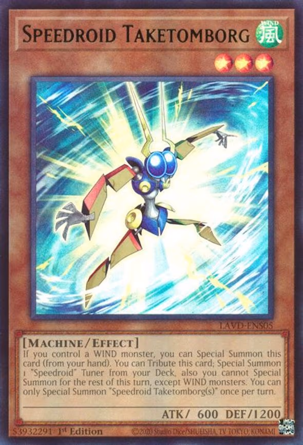 Speedroid Taketomborg - Ultra Rare (LAVD-ENS05)