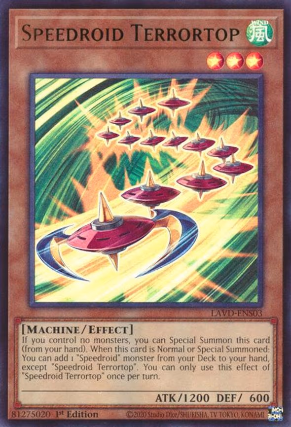Speedroid Terrortop - Ultra Rare (LAVD-ENS03)