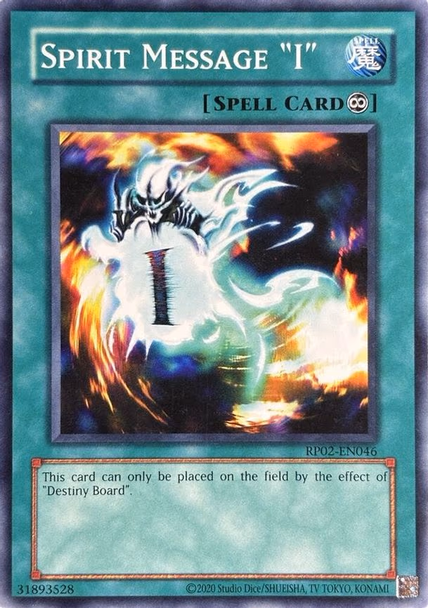 Spirit Message "I" - Common (RP02-EN046)