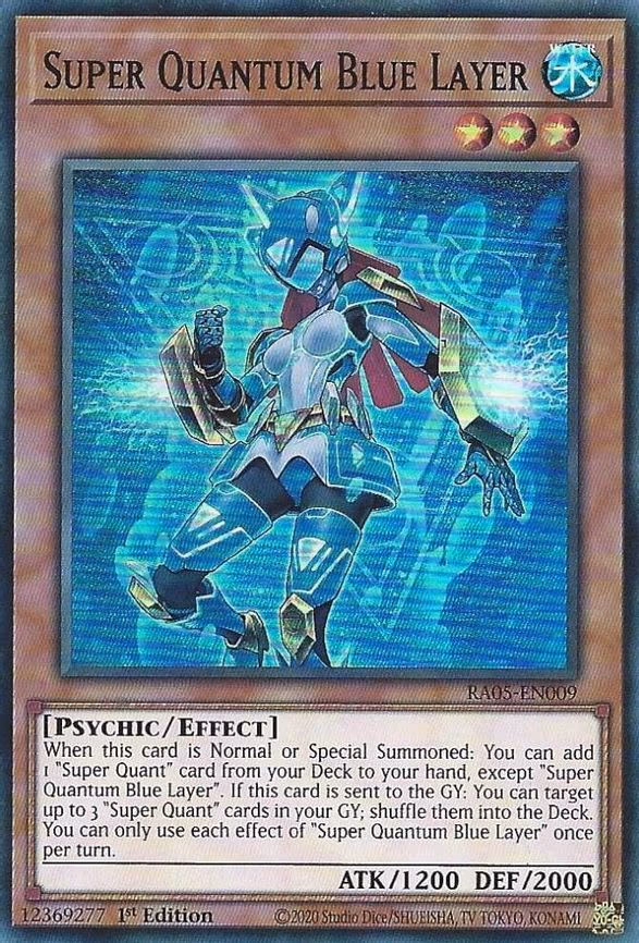 Super Quantum Blue Layer