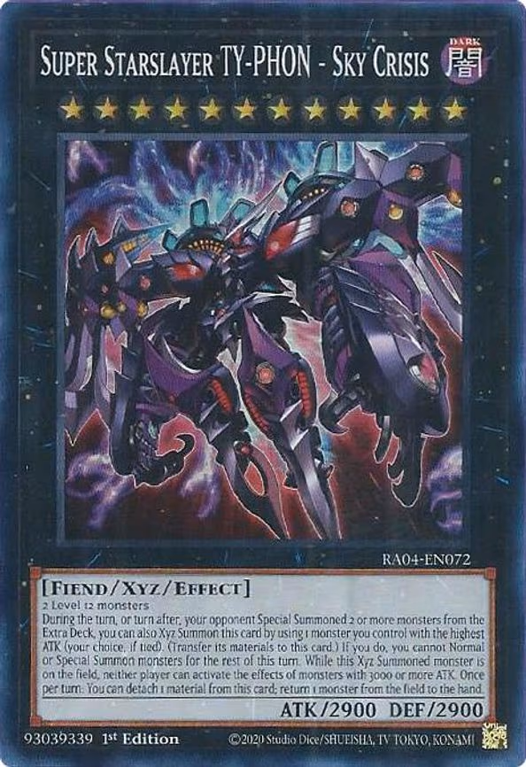 Super Starslayer TY-PHON - Sky Crisis