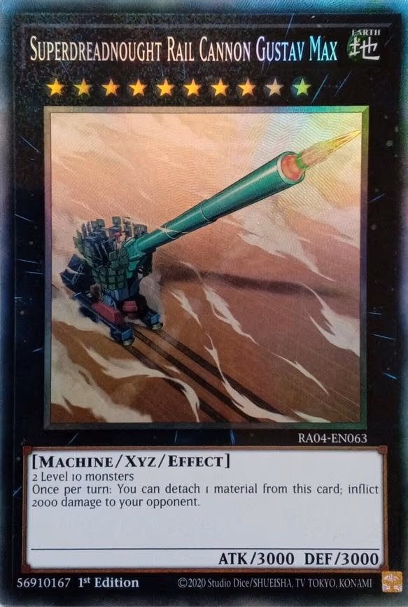 Superdreadnought Rail Cannon Gustav Max