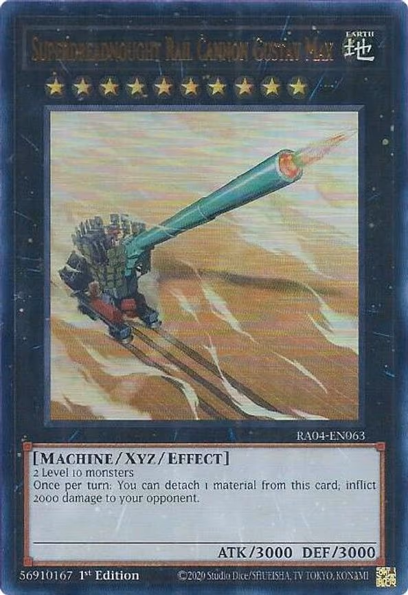 Superdreadnought Rail Cannon Gustav Max