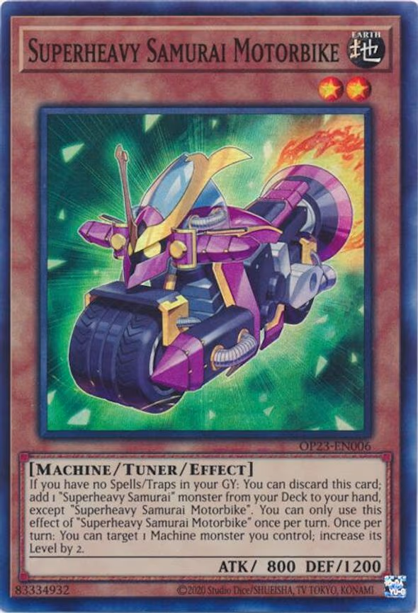 Superheavy Samurai Motorbike