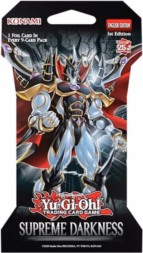 Supreme Darkness Sleeved Booster Pack [1st Edition]