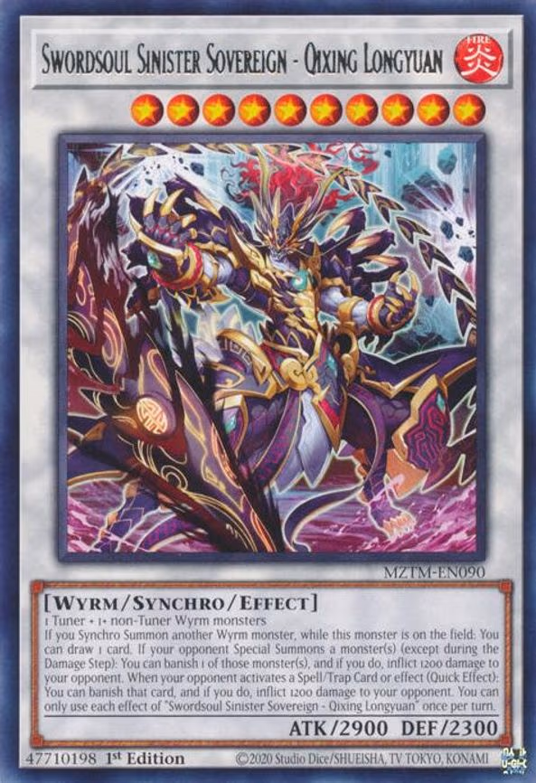 Swordsoul Sinister Sovereign - Qixing Longyuan