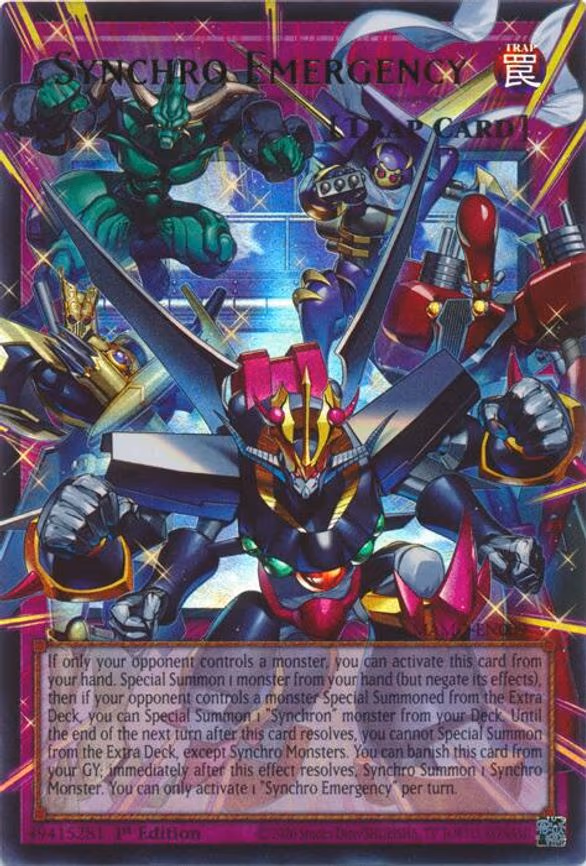 Synchro Emergency - Ultra Rare (MAMO-EN009)