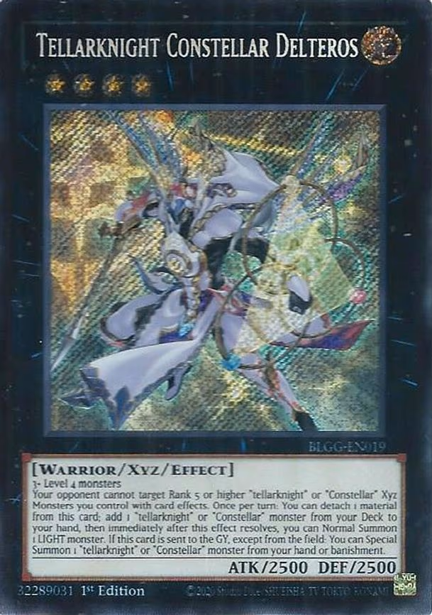 Tellarknight Constellar Delteros - Secret Rare (BLGG-EN019)