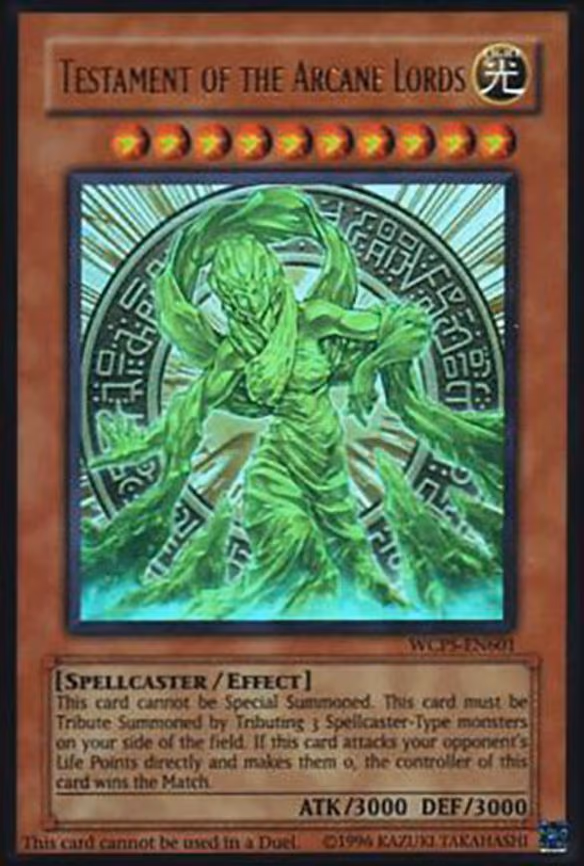 Testament of the Arcane Lords
