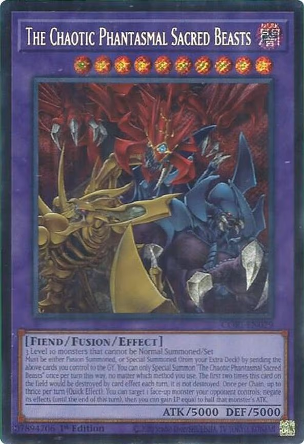 The Chaotic Phantasmal Sacred Beasts