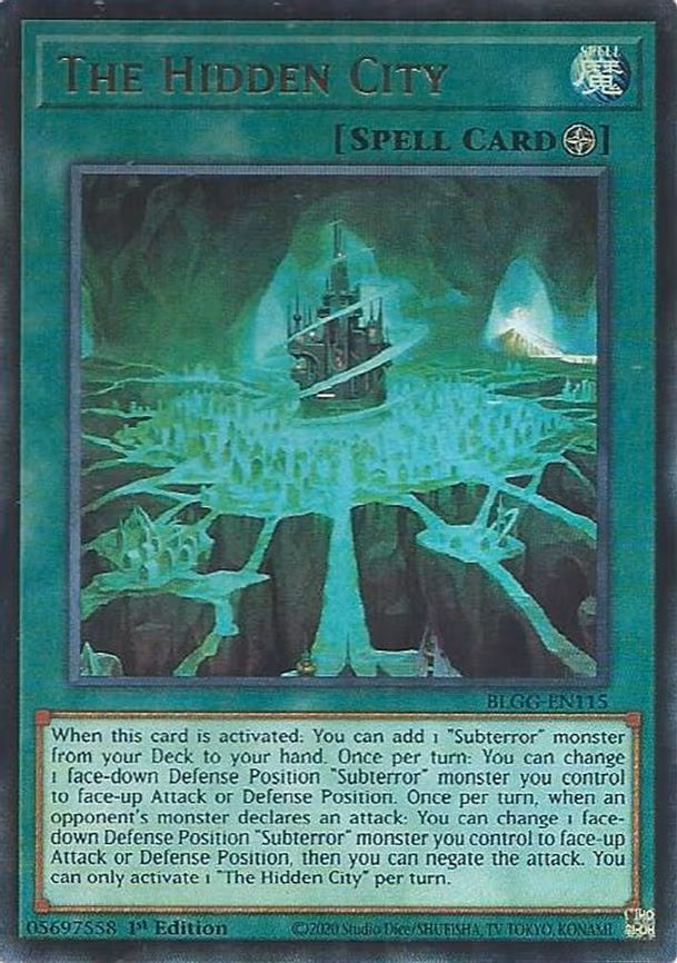 The Hidden City - Ultra Rare (BLGG-EN115)