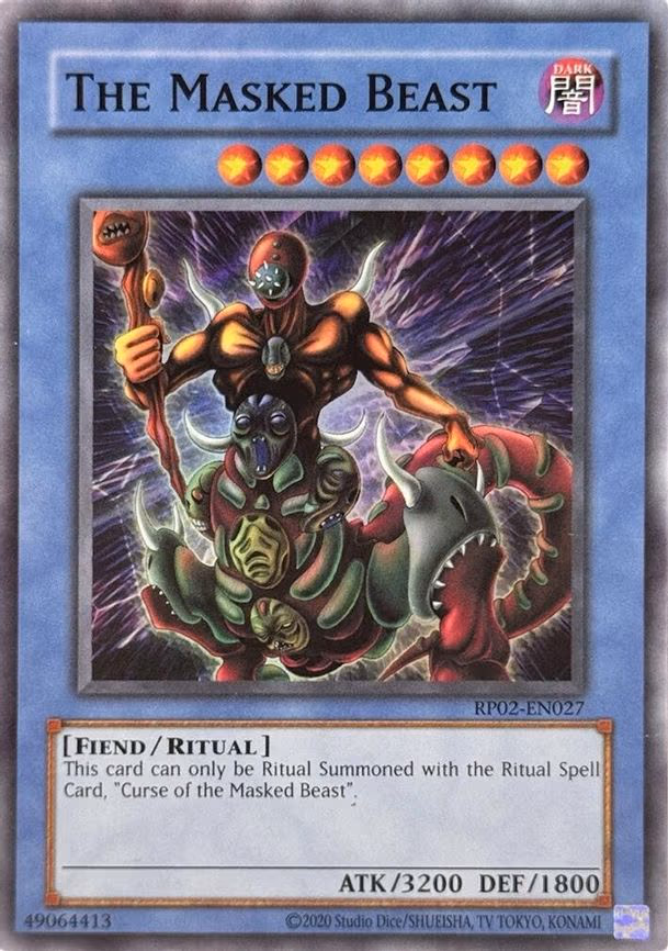 The Masked Beast - Super Rare (RP02-EN027)