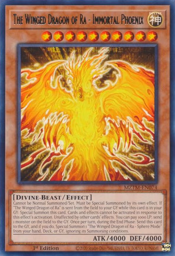 The Winged Dragon of Ra - Immortal Phoenix
