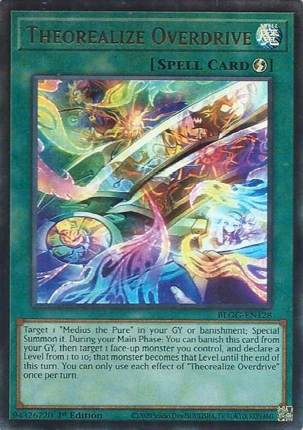 Theorealize Overdrive - Ultra Rare (BLGG-EN128)