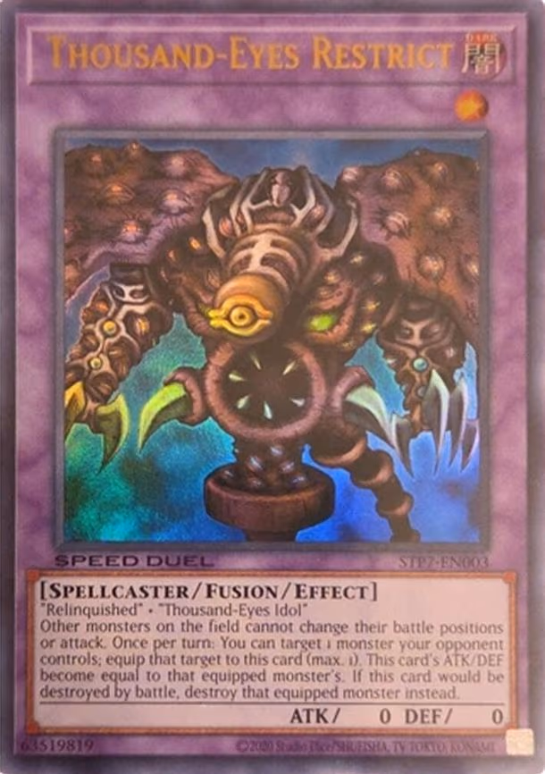 Thousand-Eyes Restrict