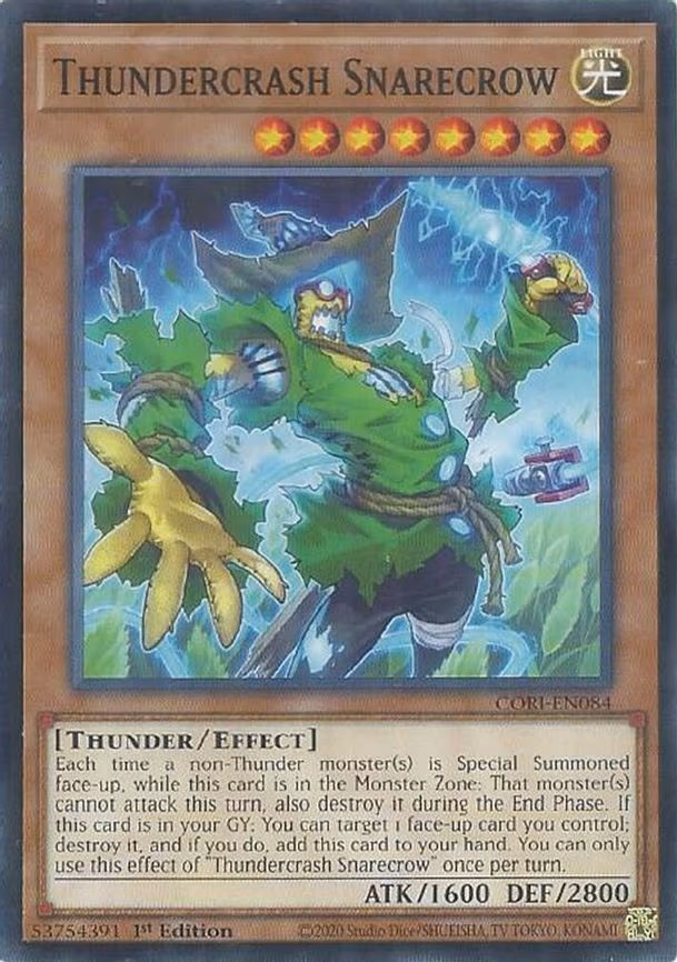 Thundercrash Snarecrow - Common (CORI-EN084)