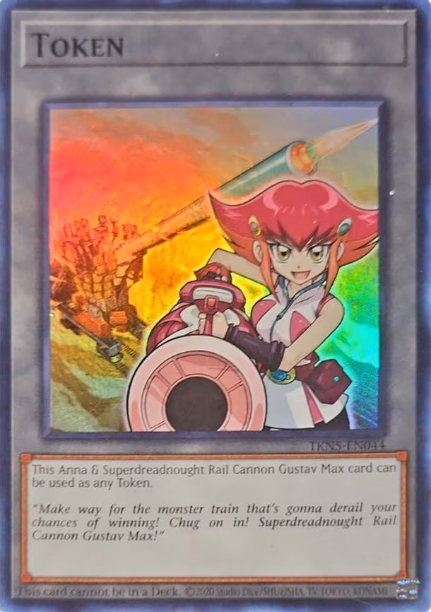 Token: Anna Kaboom & Superdreadnought Rail Cannon Gustav Max