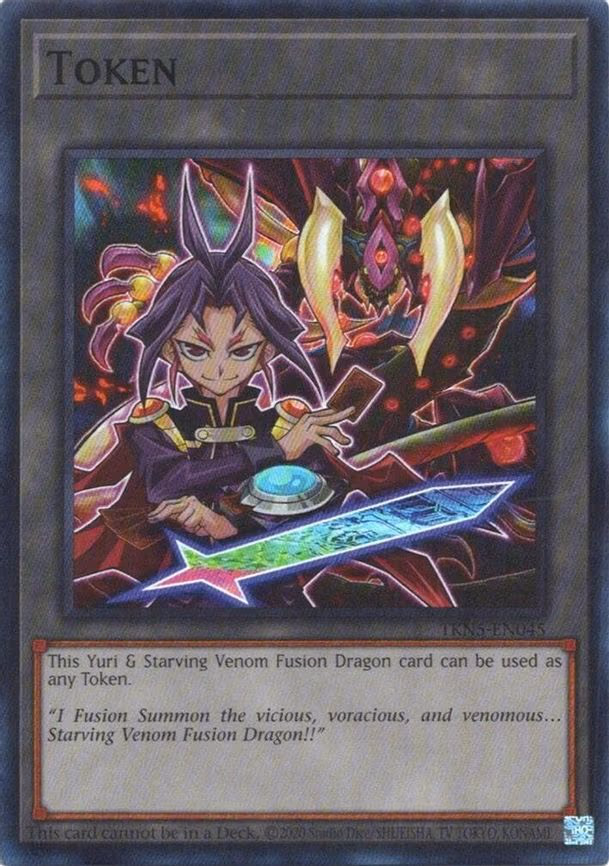 Token: Yuri & Starving Venom Fusion Dragon - Super Rare