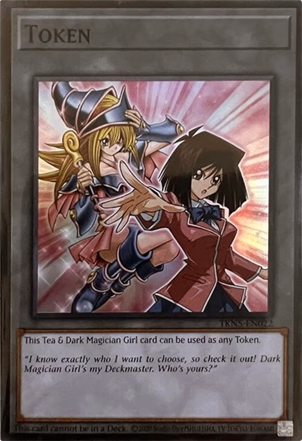 Token: Tea & Dark Magician Girl