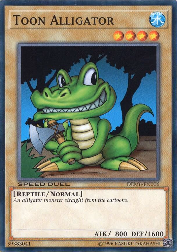 Toon Alligator
