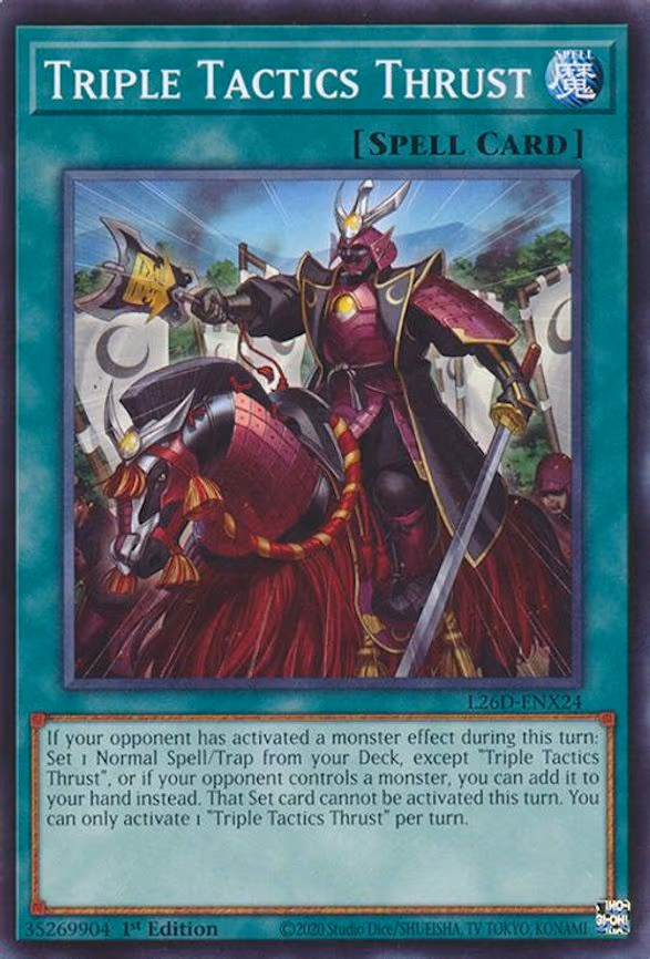Triple Tactics Thrust