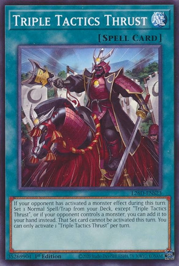 Triple Tactics Thrust