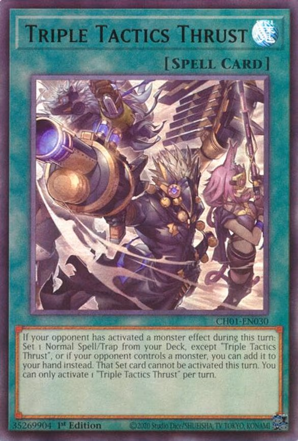 Triple Tactics Thrust