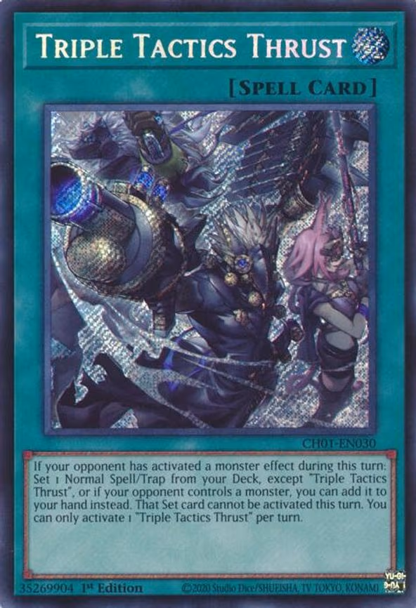 Triple Tactics Thrust