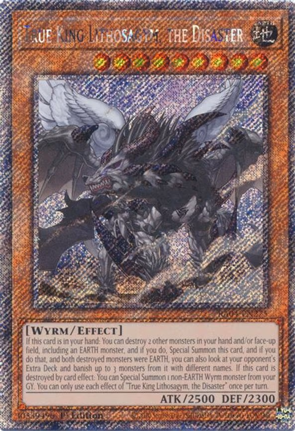 True King Lithosagym, the Disaster