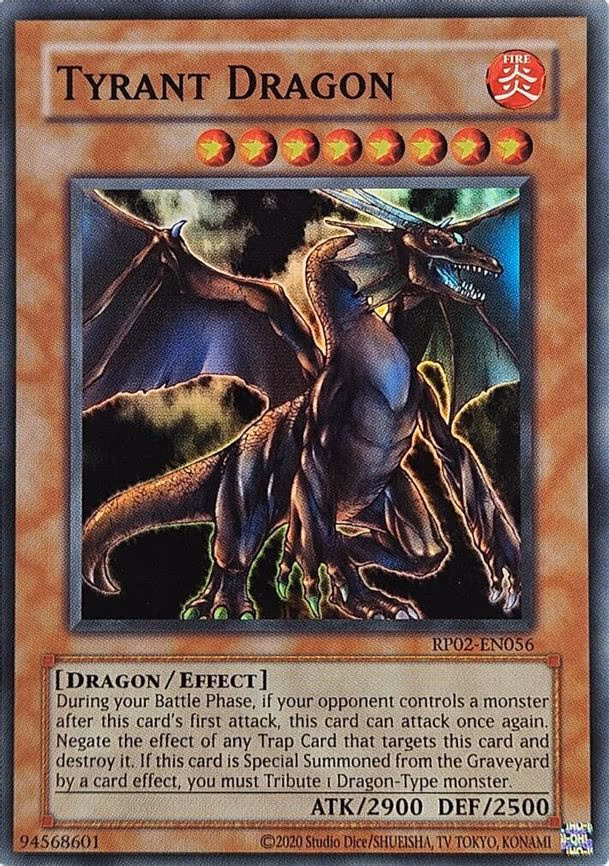 Tyrant Dragon - Super Rare (RP02-EN056)