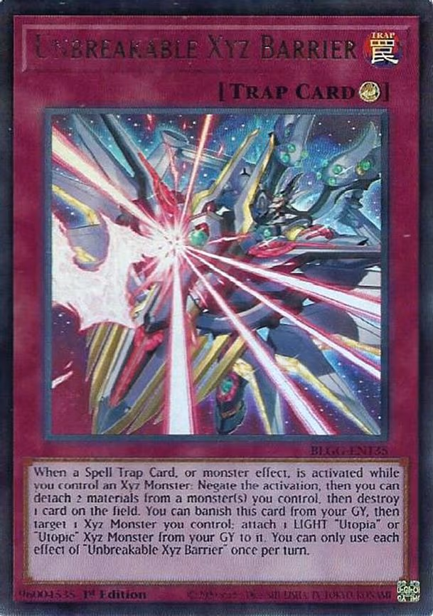 Unbreakable Xyz Barrier - Ultra Rare (BLGG-EN135)