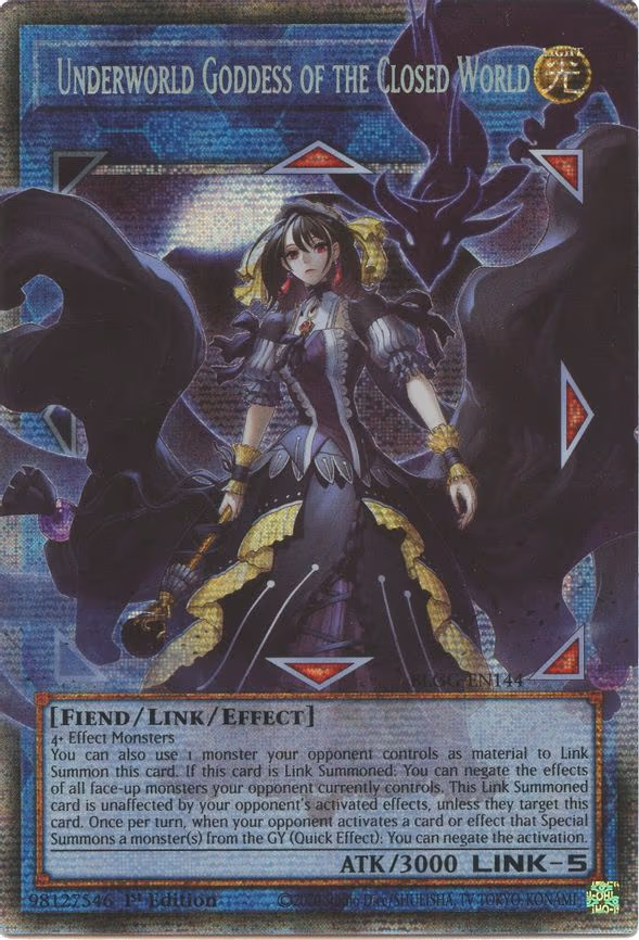 Underworld Goddess of the Closed World - Starlight Rare (BLGG-EN144)