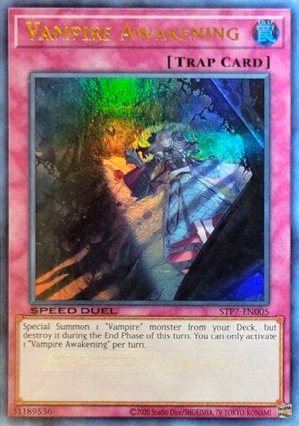 Vampire Awakening - Ultra Rare (STP7-EN005)