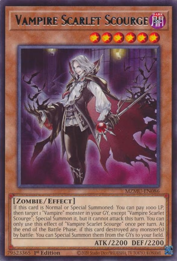 Vampire Scarlet Scourge