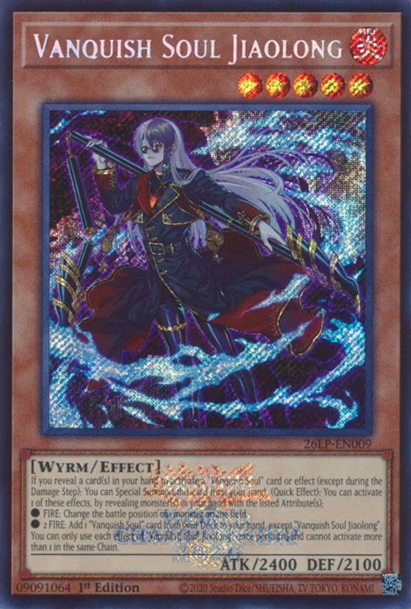 Vanquish Soul Jiaolong - Secret Rare (26LP-EN009)