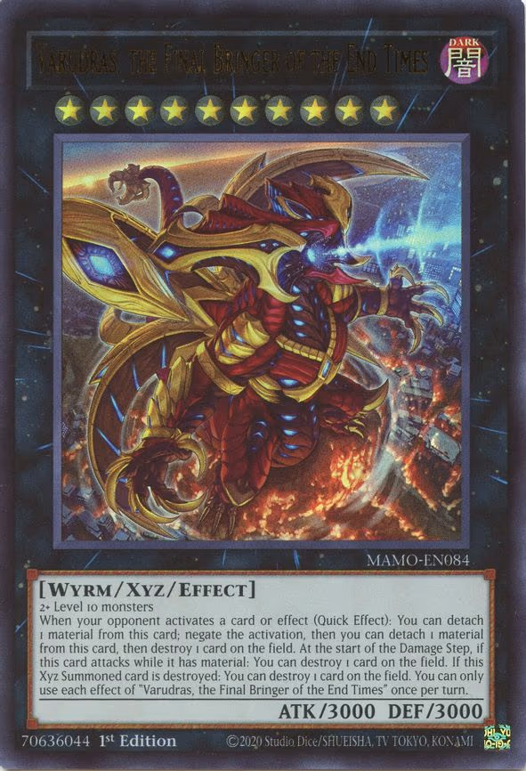 Varudras, the Final Bringer of the End Times - Ultra Rare (MAMO-EN084)